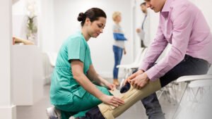 La thérapie par ondes de choc Healing Waves's Gentle Touch pour les fractures
